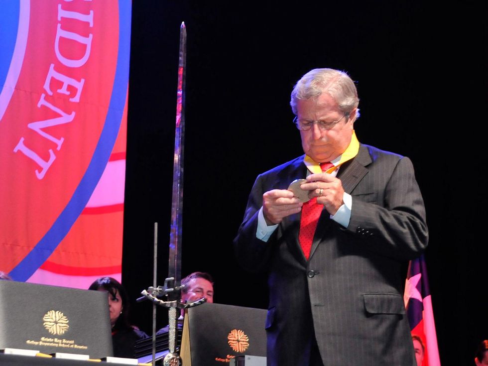 1004 Cristo Rey Jesuit graduation June 2013 A.R. "Tony" Sanchez Jr.