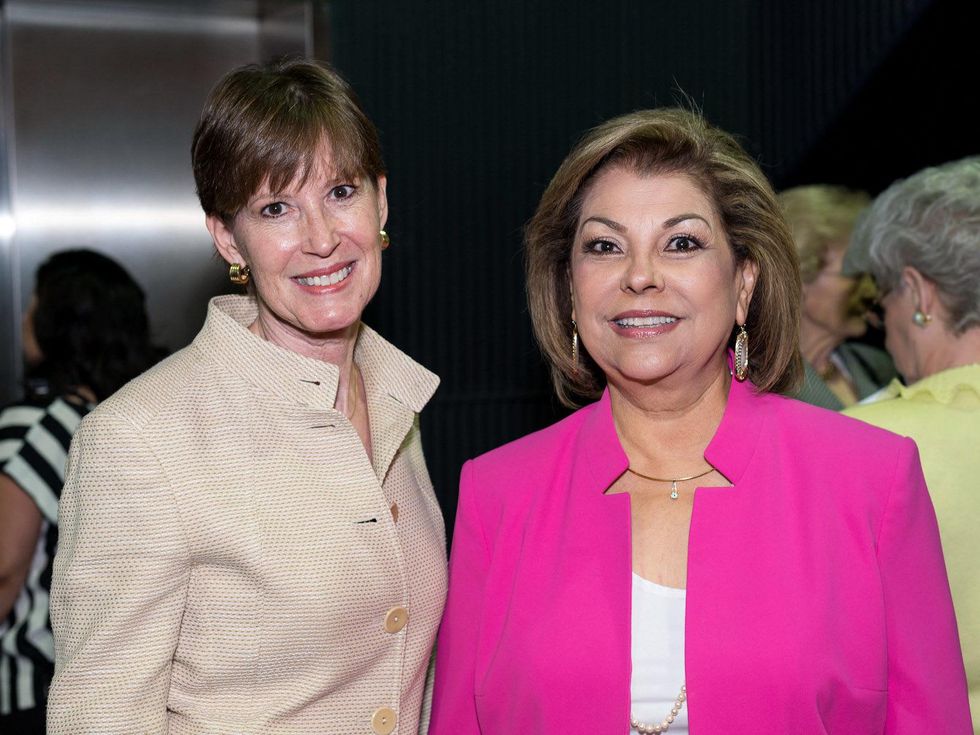 1015 Cristo Rey Jesuit graduation June 2013 Jacque Branda, Irene Fraga