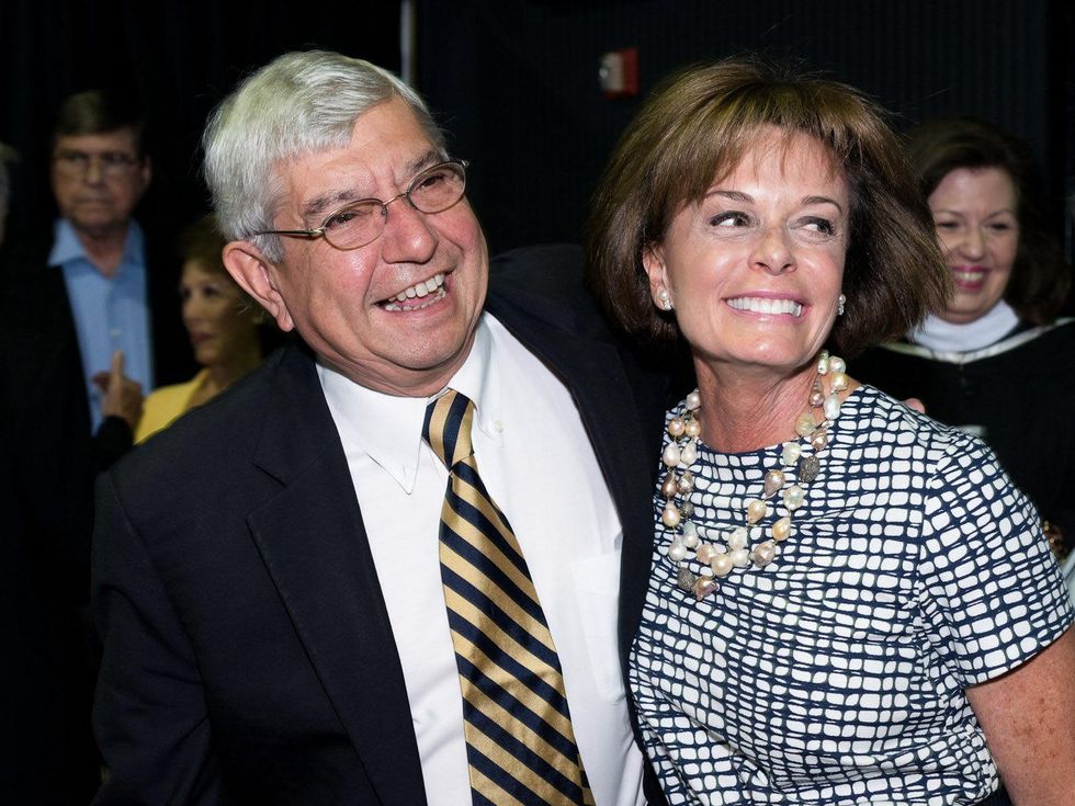 1016 Cristo Rey Jesuit graduation June 2013 Tony Martinez, Lisa Turano
