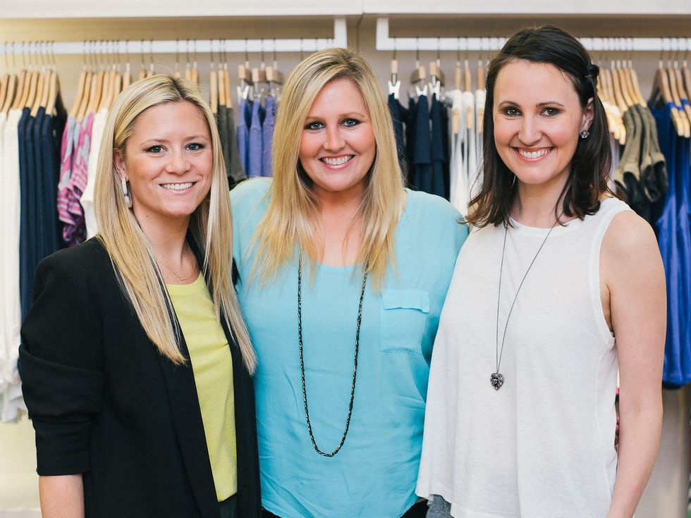 102 Splendid boutique party April 2013 Monica Bickers, Meredith Riddle and Kate Stukenberg