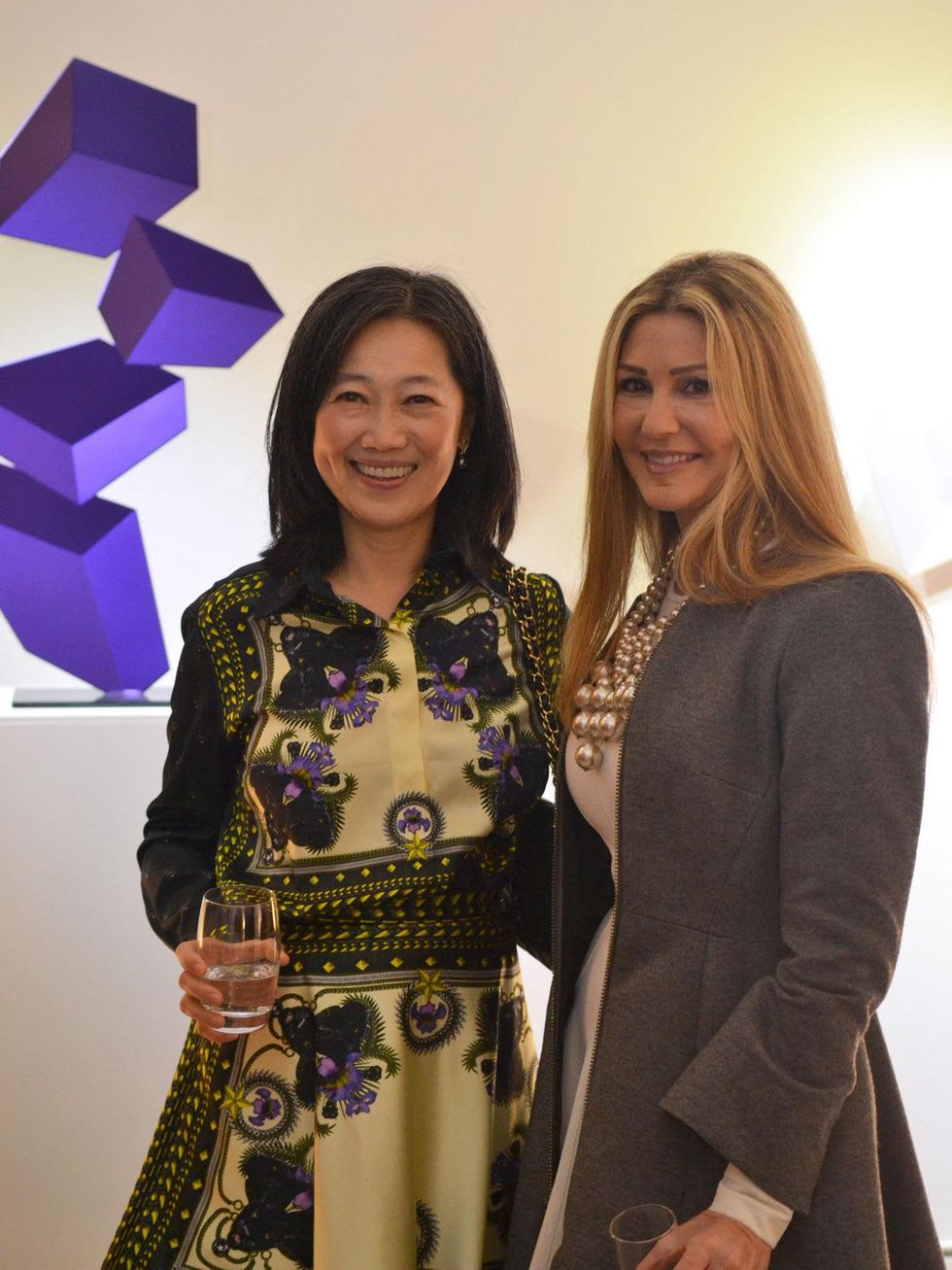 108 Houston Ballet patrons in Paris November 2013 Anne Chao, left, and Patti Murphy