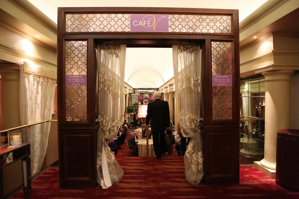 109 Grand entry Wortham Center Founder's Salon makeover March 2015