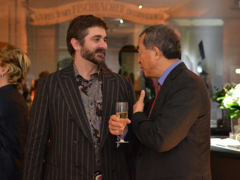 109 Houston Ballet patrons in Paris November 2013 Stanton Welch, left, and Albert Chao