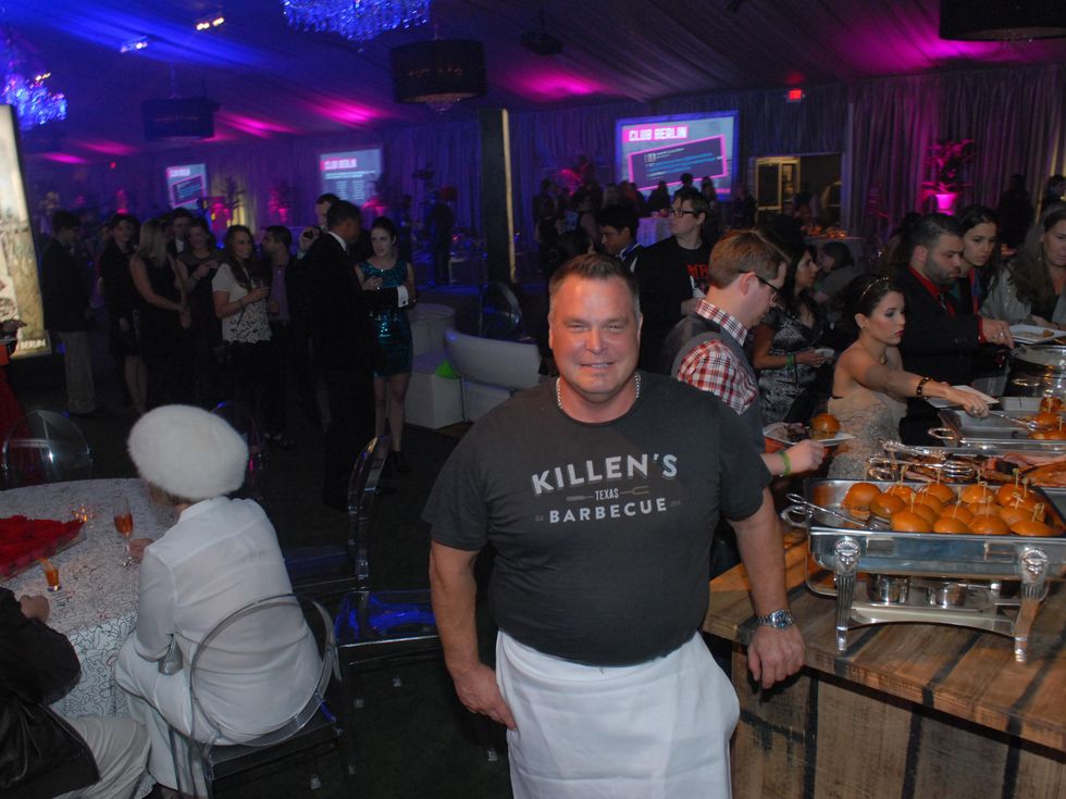 11 4108 chef Ronnie Killen of Killen's Steakhouse at Club Berlin Baker Institute party November 2013