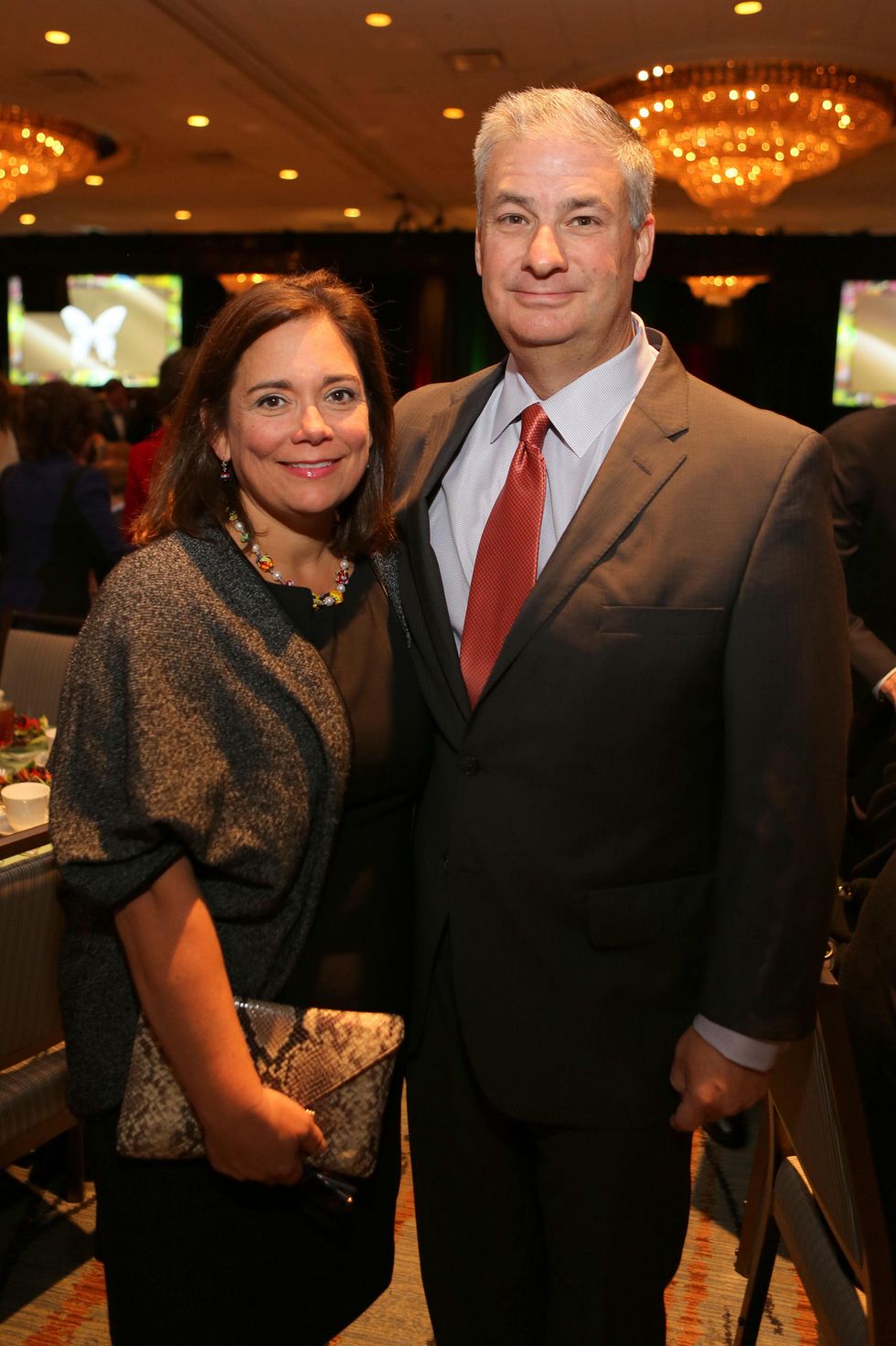 11 Carmen and Butch Mach at the Guardian of the Human Spirit luncheon November 2014