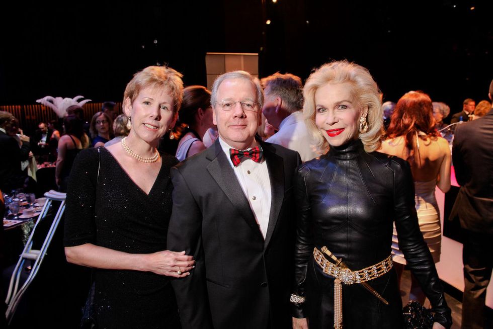11 Carol and Joel Morhman, from left, with Lynn Wyatt at the Mercury Baroque Gala March 2014