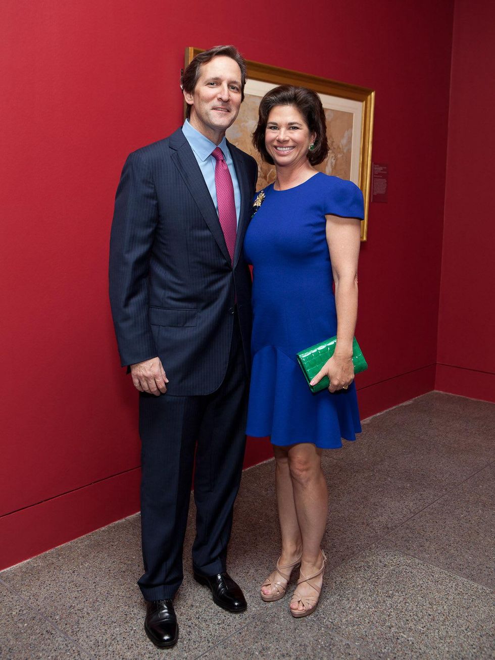 11 David and Windi Grimes at the MFAH opening reception for American Adversaries October 2013