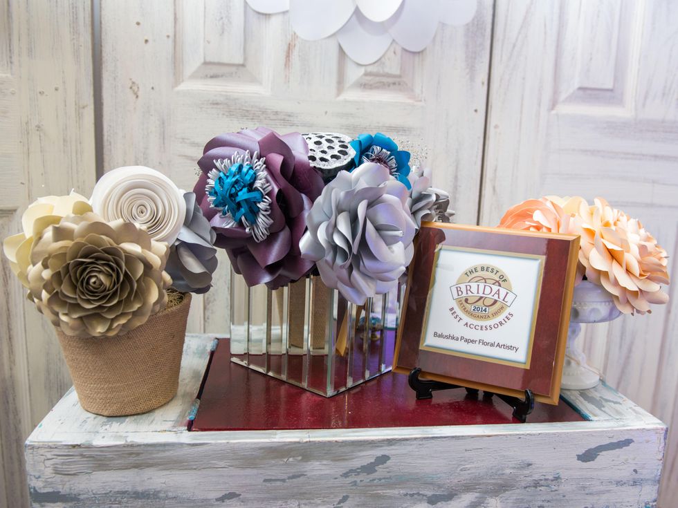 11 Display at the Paper Flower Artistry January 2015