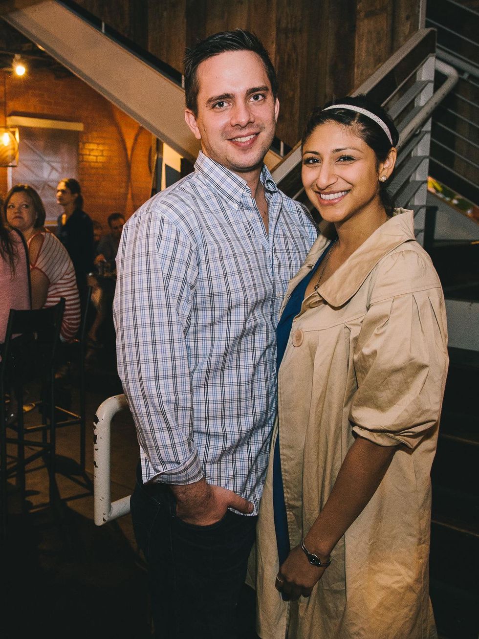 11 Dominic Farino and Annie Rupano at Dine Around Houston at Sparrow Bar & Cookshop