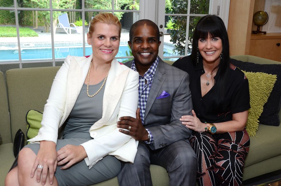 11 Fashion Fete Kickoff August 2013 Liz Gorman, Alton LaDay, Tiffany Halik