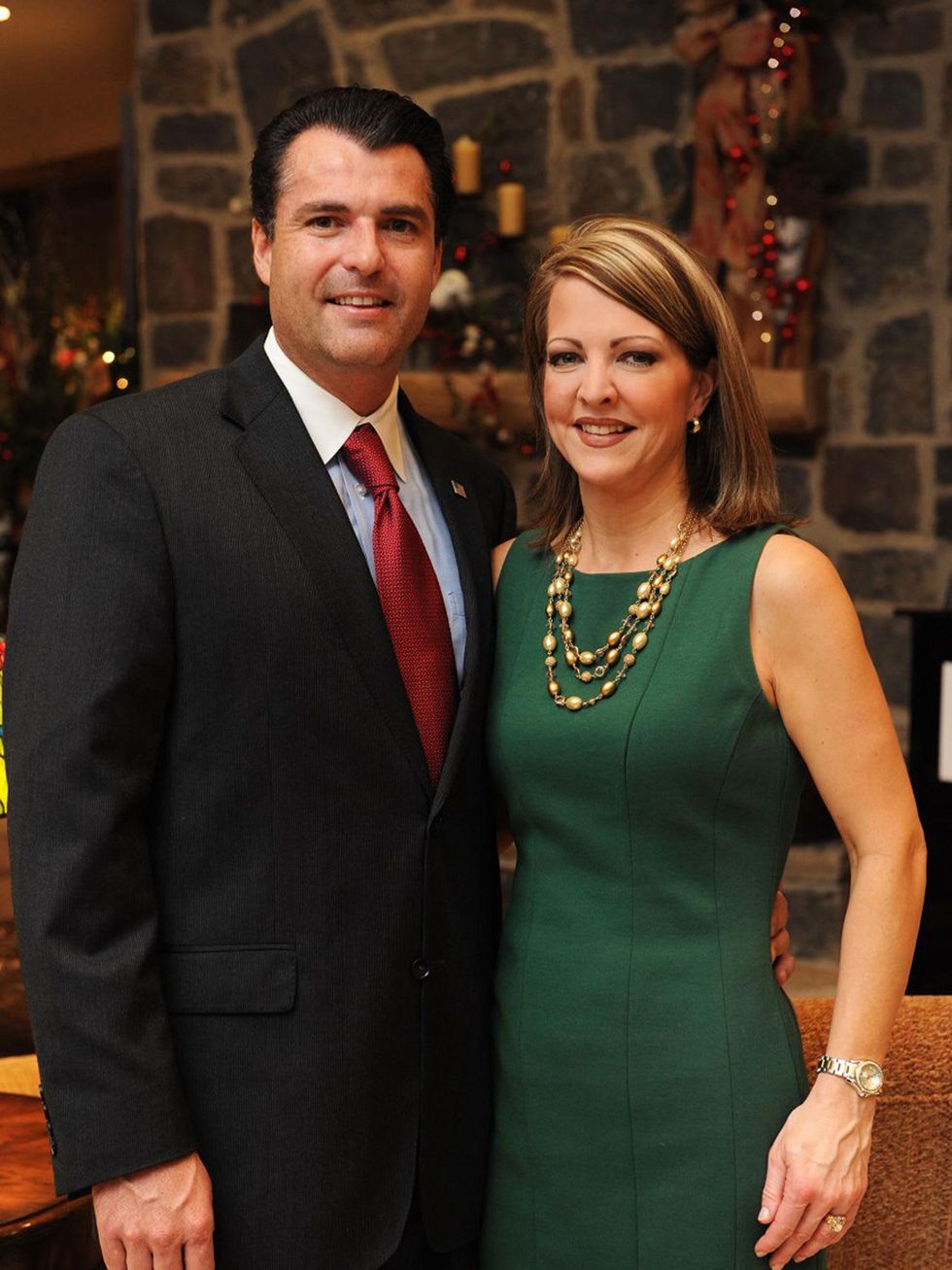 11 Gordy and Michelle Bunch at the Texas Children's Hospital Woodlands dinner December 2013
