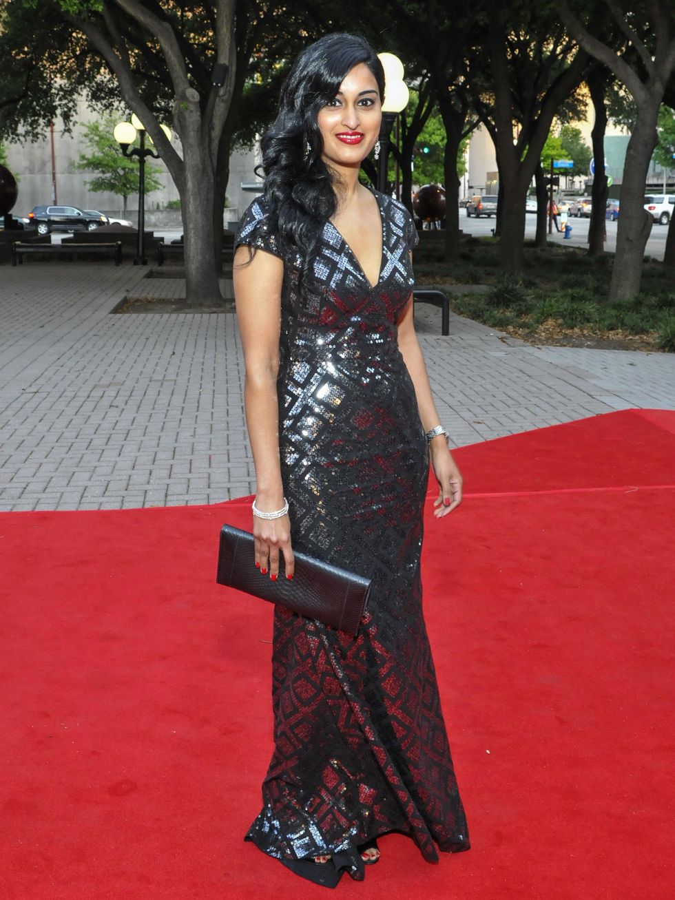 11 Houston Grand Opera gowns April 2013 Sri Yalamanchili (wearing BCBG)