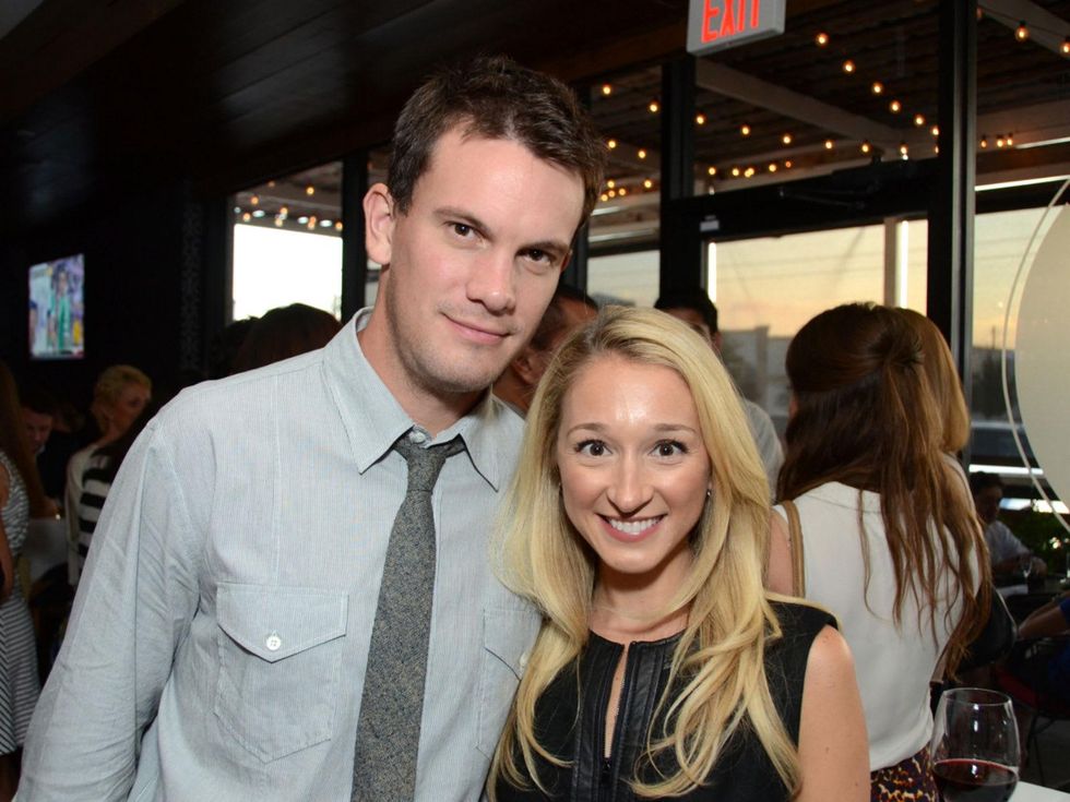11 Houston Young Professionals and Ballet Barre kickoff event September 2013 James Stewart and Erin Stewart