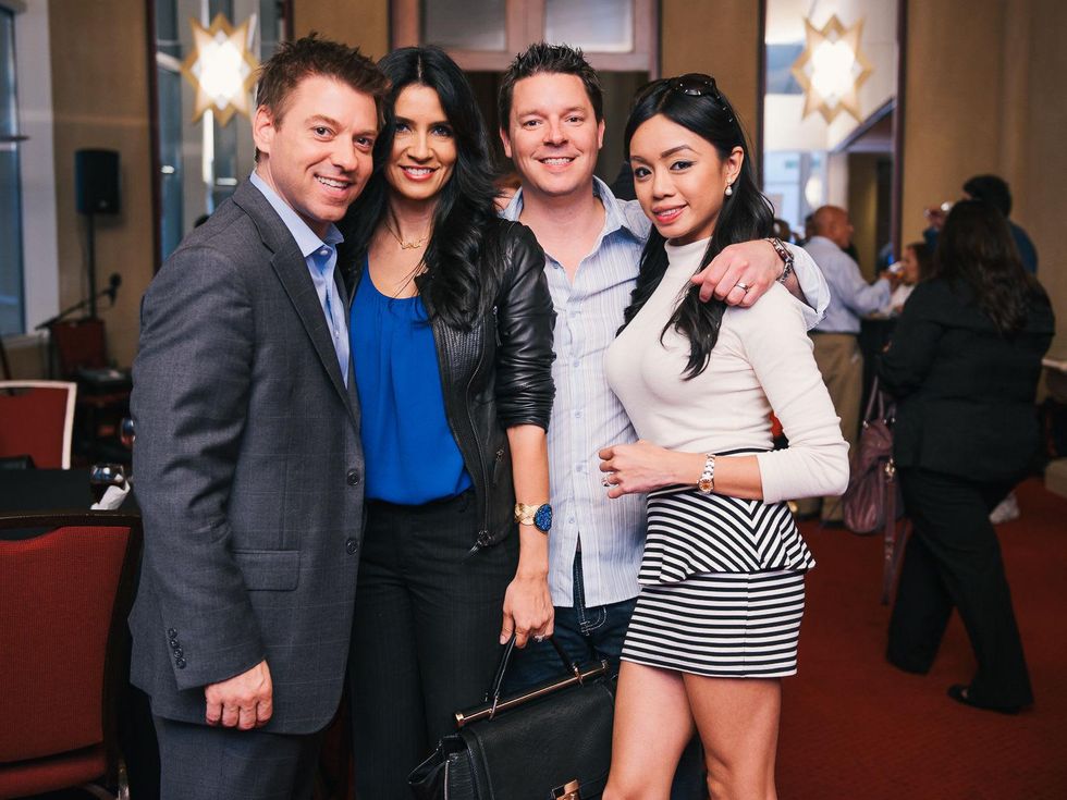 11, iFest party April 2013 Hank Fasthoff, Maya Fasthoff, Brian Fasthoff, Ianne Fasthoff