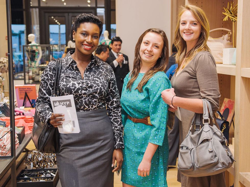 11 J. Crew & HYP Chamber of Commerce April 2013 Juawana Colbert, Rebecca Windebar, Vonnie Hall