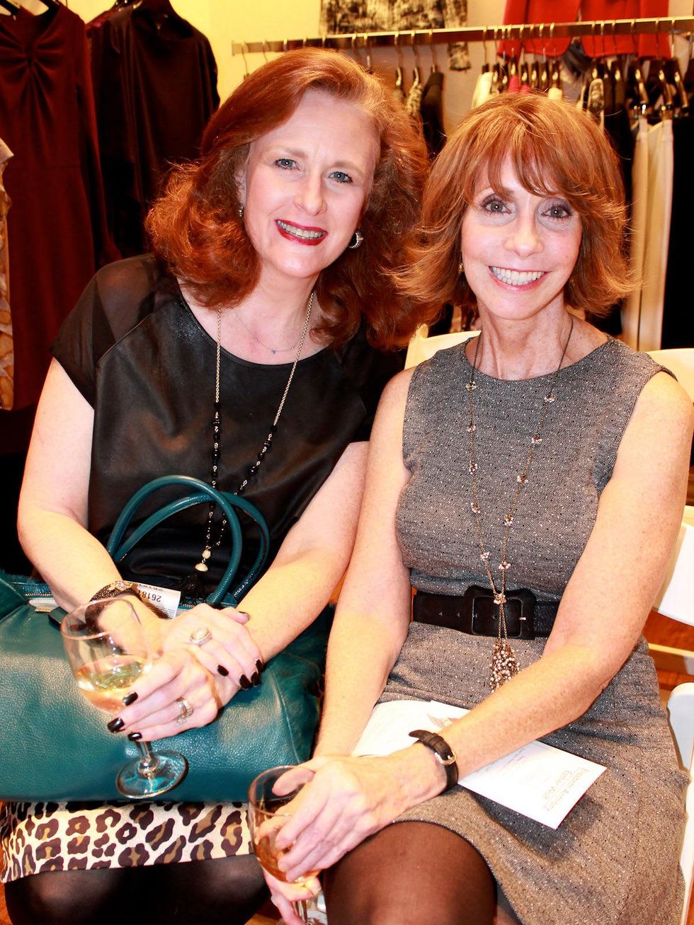 11 Jana Laird Phillips, left, and Christine Smith at the Recipe for Success' Dress for Dinner