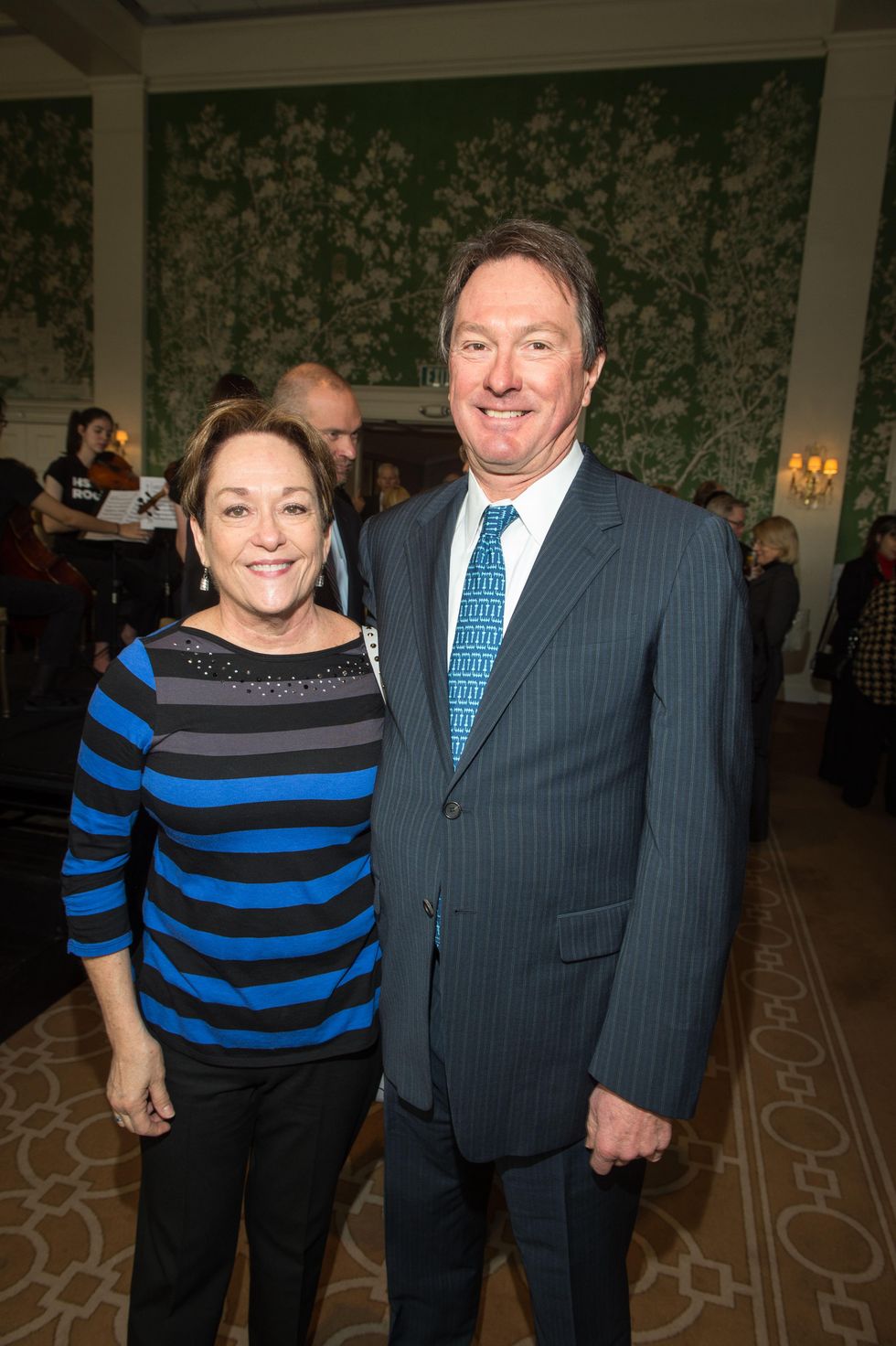 11 Jeanie Joslin and Craig Murrin at the HSPVA 9th Annual Encore for Excellence luncheon February 2015