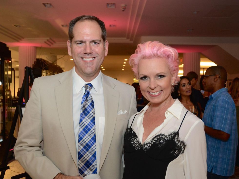 11 Jeff Gremillion and Vivian Wise at Fresh Faces of Fashion event at Tootsies September 2014