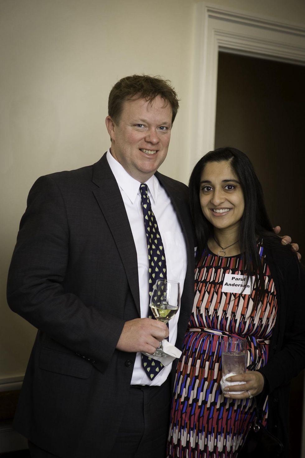 11 Jeremiah and Parul Anderson at the Houston Bar Association Harvest Celebration November 2014