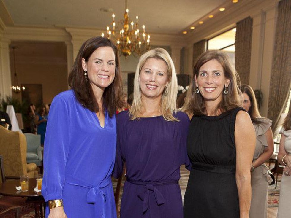 11 Jessica Brazelton, from left, Evans Christ and Missy Massey at the Small Steps Luncheon