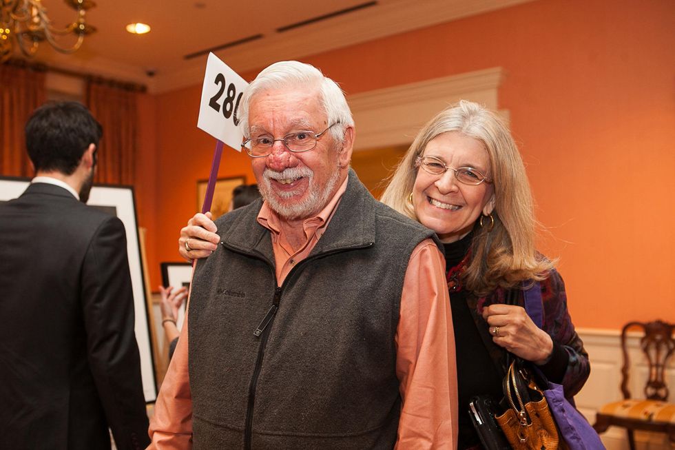 11 Jim Belli and Patricia Eifel at the Houston Center for Photography Print Auction February 2014