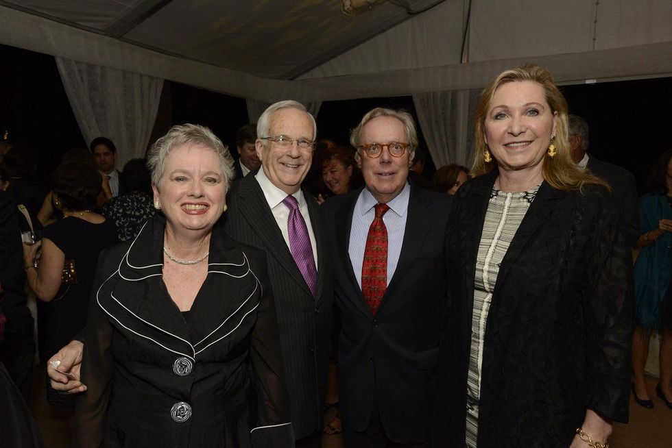 11 Joan and John Scales, from left, and Mike and Carol Linn at Texas Children's Ambassadors wraps up #GivingTuesday week December 2014