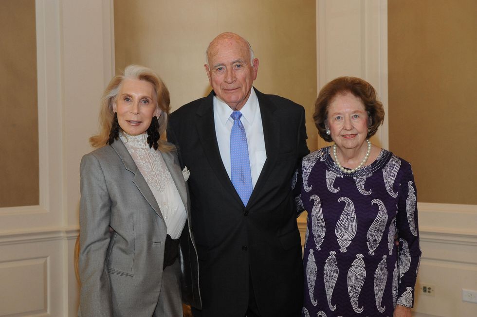 11 Joan Schnitzer Levy, from left, Truett Latimer and Harriet Latimer at the Assistance League luncheon October 2014