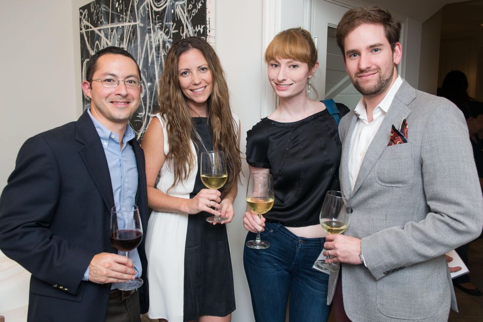 11 Joseph and Meredith Gomez, from left, Jessica Roper and Arturo Mu\u00f1oz at the HGO Young Patrons Kick-off September 2014