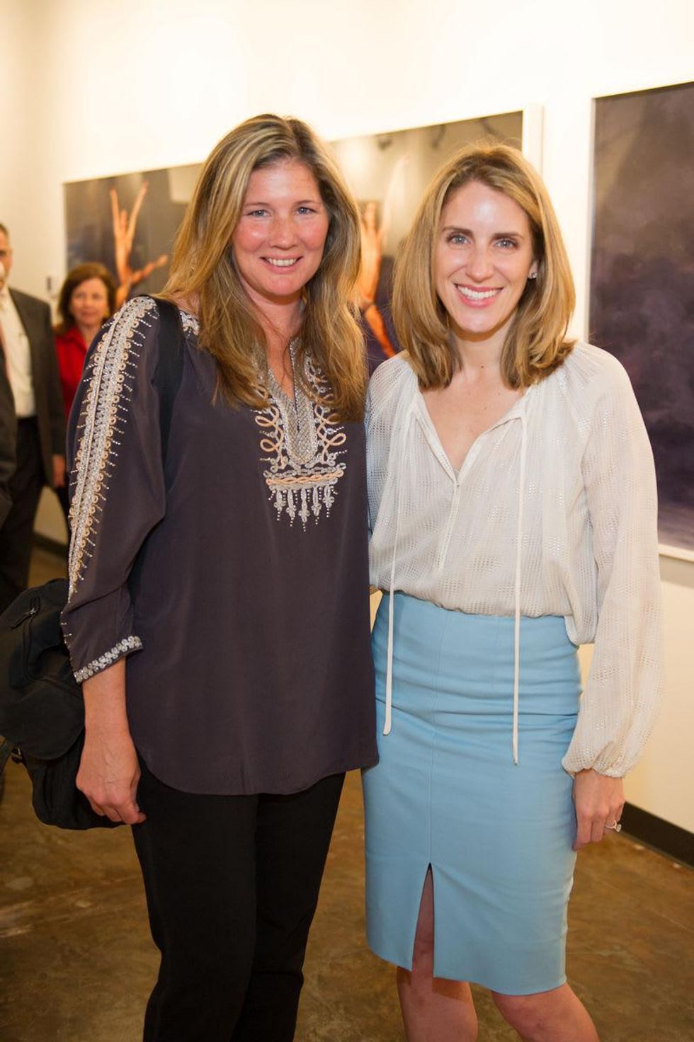 11 Julie McGarr, left, and Melina McCarty at Spring Market May 2014