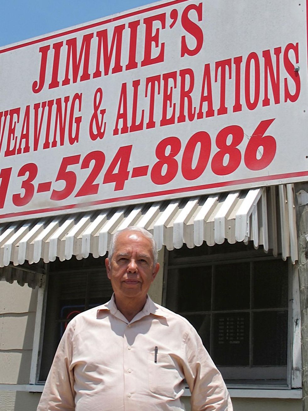 11 Katie July 2013 Jimmie's Reweaving & Alterations George Flores