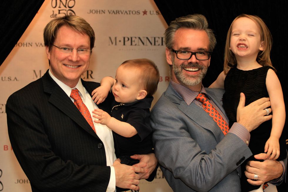 11 Matt Burrus, son, Michael Pearce & Daughter Estelle at M Penner Recipe for Success February 2015