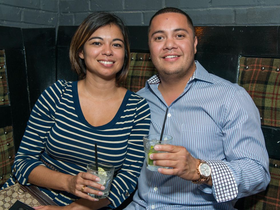11 Michelle Moreno and Daniel Pereyra at the CultureMap Summer Social July 2014