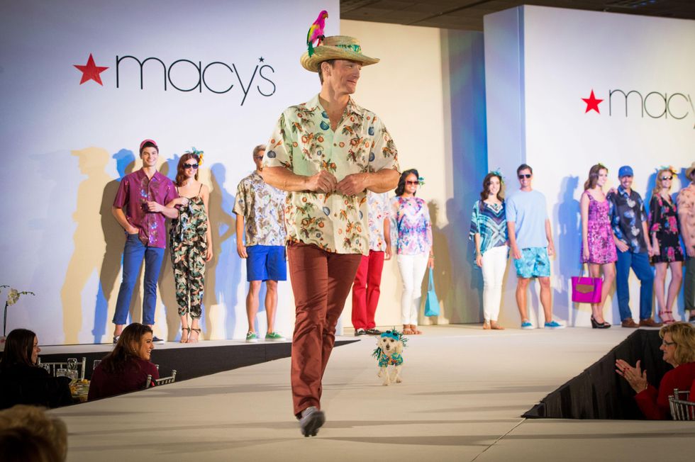 11 Models for the Island Time fashion show theme at the Nutcracker Market Macy's luncheon November 2014