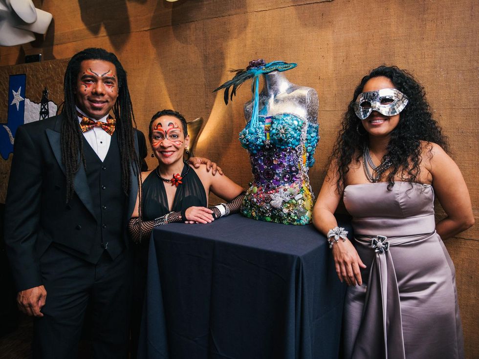 11, Museum of Cultural Arts Houston (MOCAH) event, January 2013, Reginald Adams, Rhonda Adams, Sam Turner