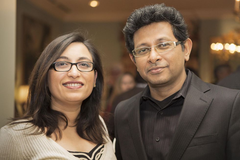 11 Rashed Haq and Tayyba Kanwal at the Houston Center for Photography Print Auction February 2015