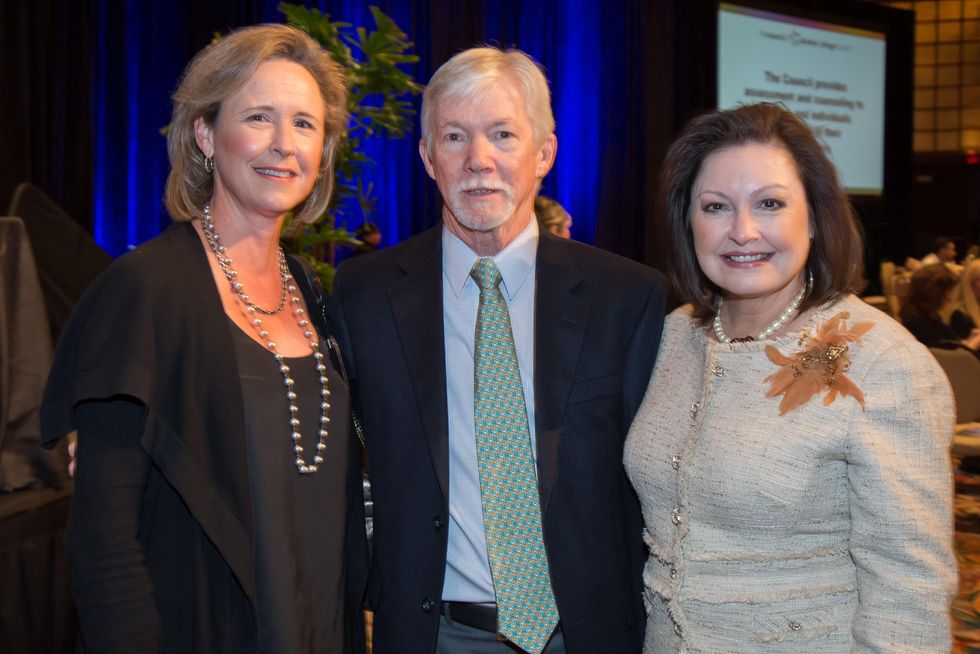 11 Sarah Foshee, from left, Mel Taylor and Minerva Perez at The Council Fall Luncheon November 2014