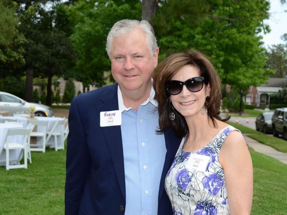 11, Silver Spurs party April 2013 Lloyd French, Anne French