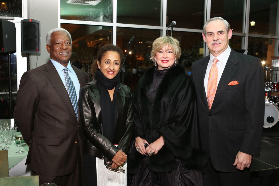 11 Tony Chase, from left, Dina Alsowyel and Sandy and Randy Stilley at TUTS' Vine & Dine November 2014