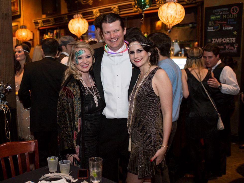 11 Whitney and Trey Miller, left, with Maudie Werlin at the TIRR party January 2015