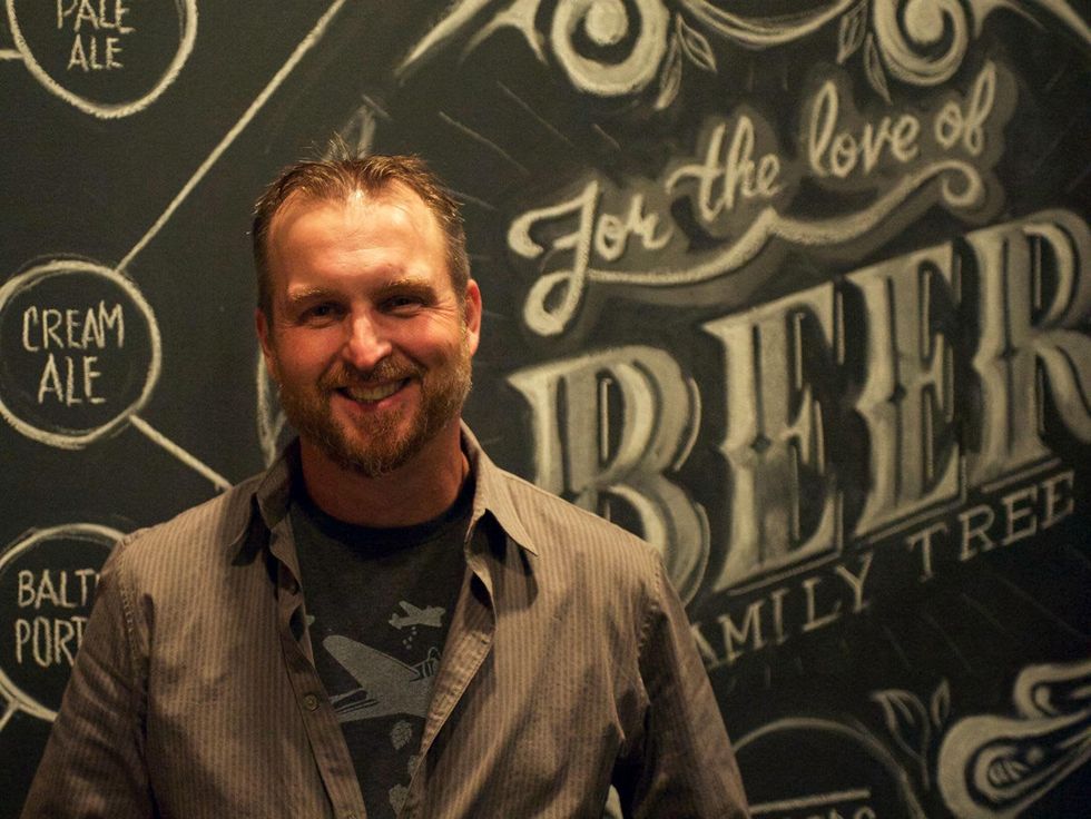 11 Wooster's Garden in Midtown December 2014 dude by love of beer wall