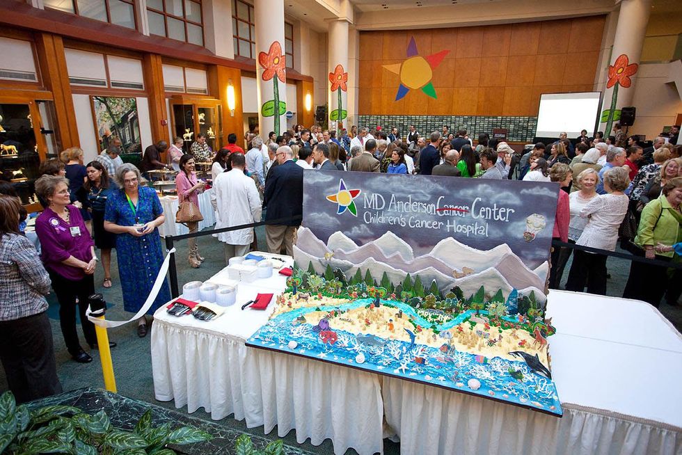 110 M.D. Anderson Children's Cancer Center opening May 2013 crowd venue