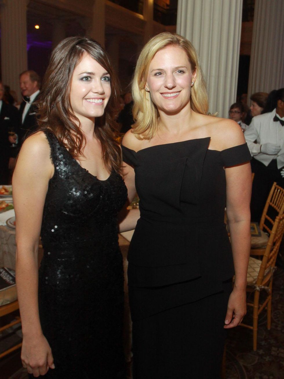 111 Jessica Ludwig, left, and Christie McCartney at the Houston Symphony gala.
