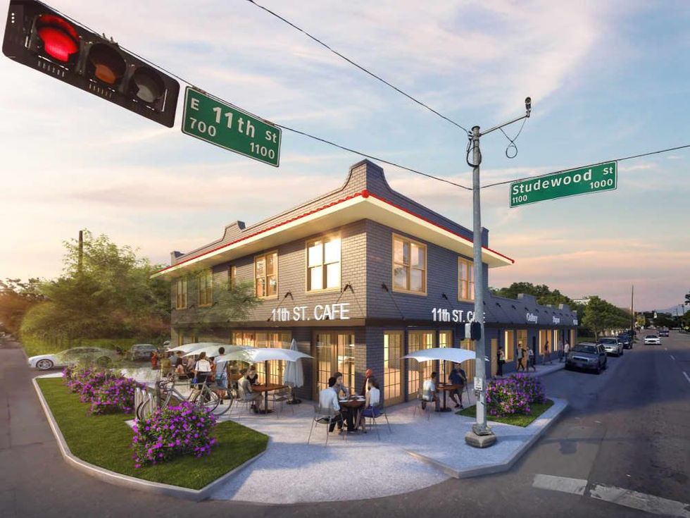 1135 E 11th Street Heights building rendering