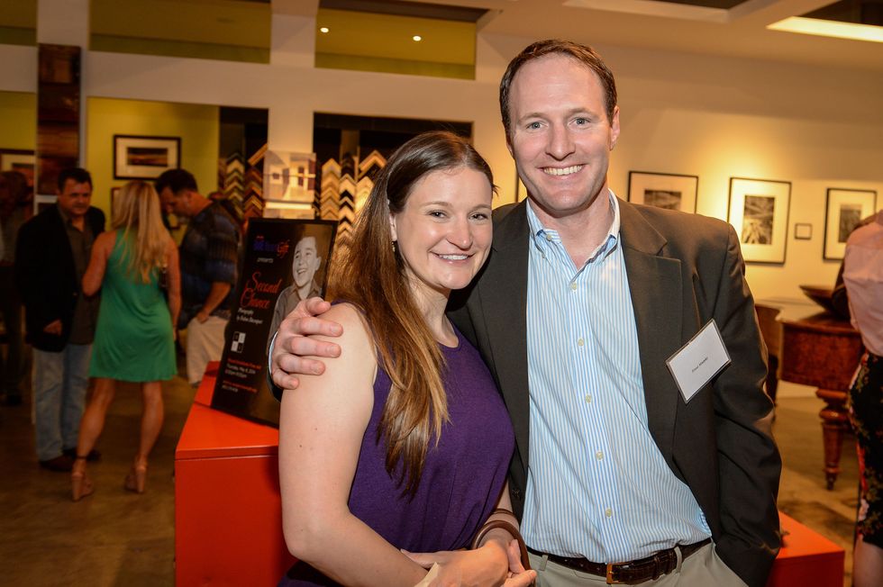 115 Lauren and Frost Murphy at the HeartGift photo exhibition May 2014