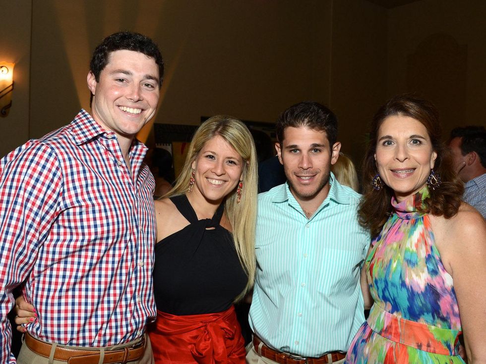 116 Child Advocates Pull for Kids Houston May 2013 Chris Campbell, Robyn Androphy, Daniel Androphy and Sheryl Androphy