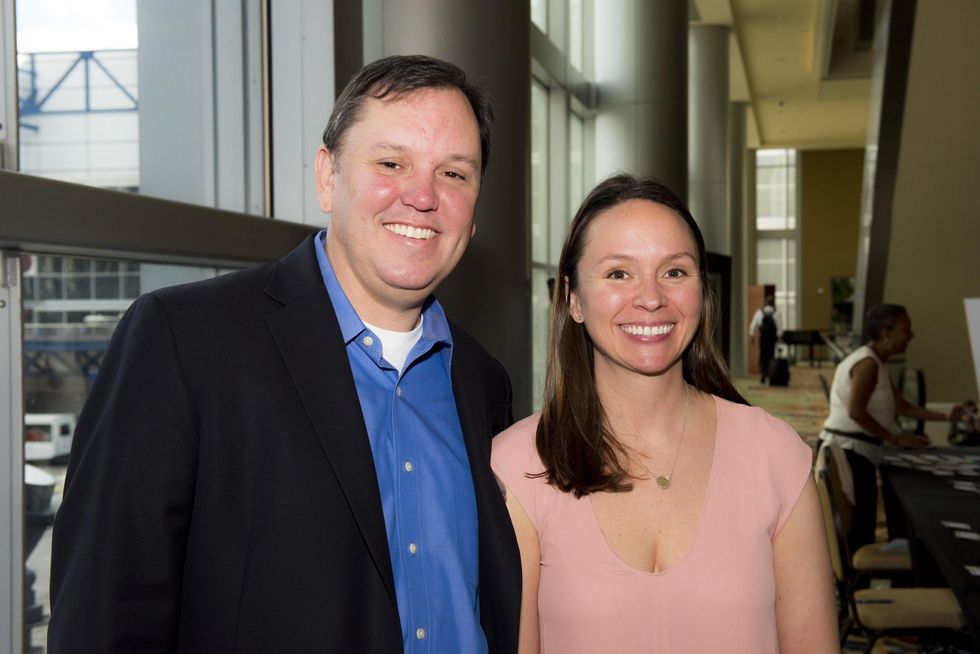 12 Alex and Emily Barlow at the Keep Houston Beautiful luncheon