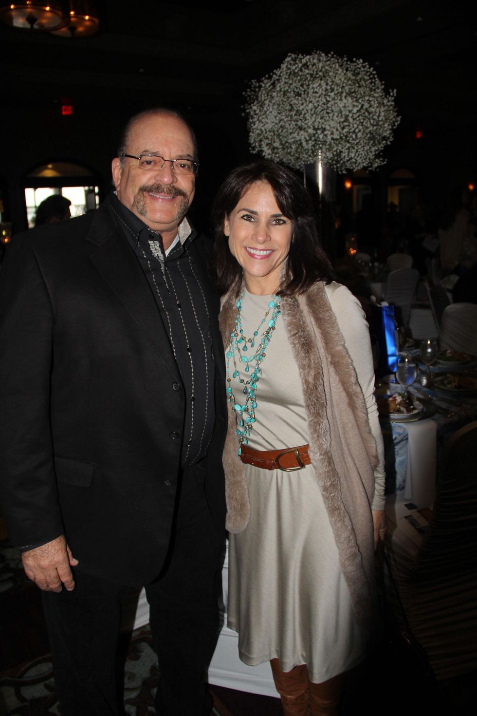 12 Alexander Rogers and Maria Bush at the Rodeo Trailblazer Awards Luncheon February 2015