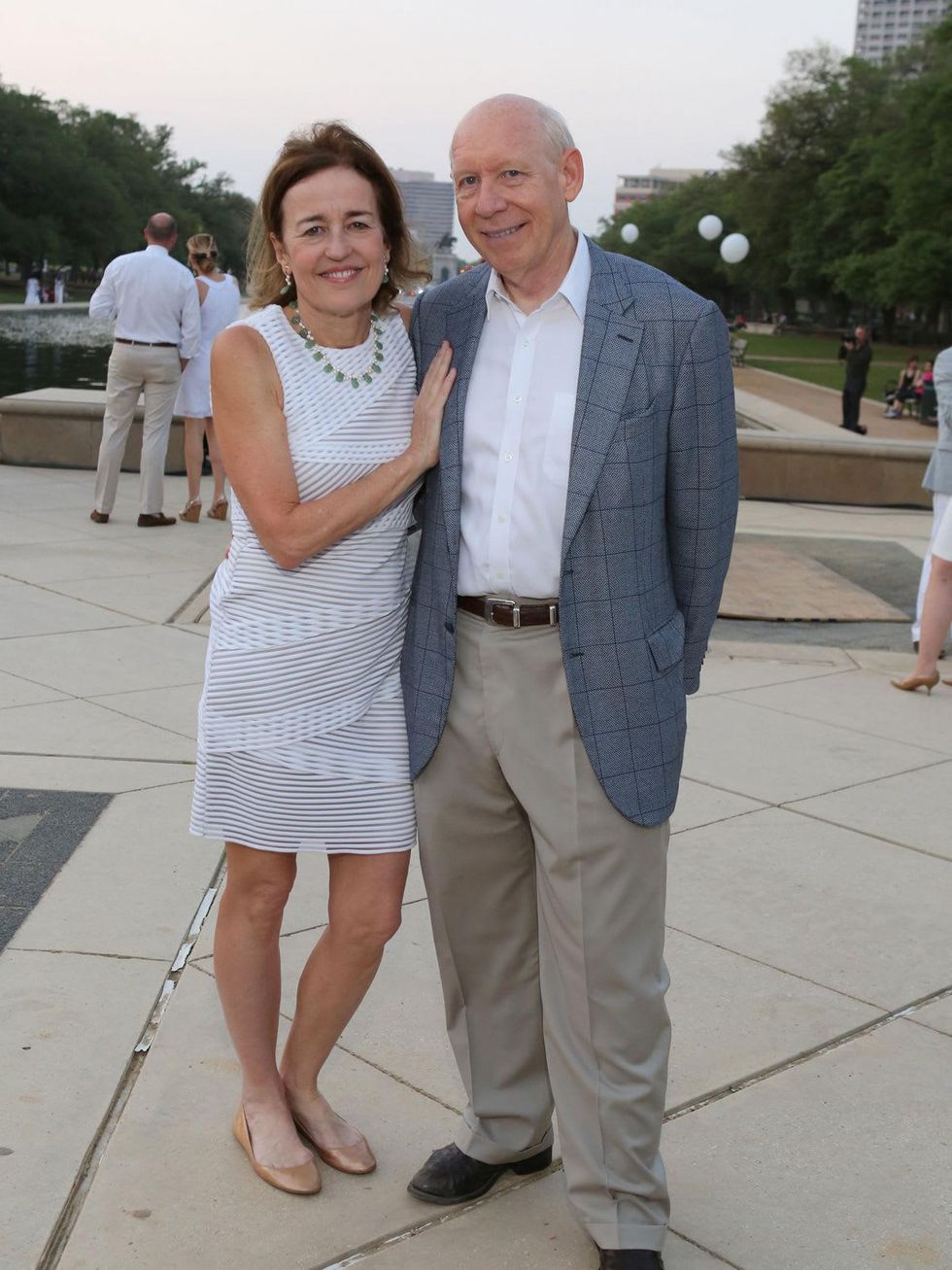 12 Andrea and Bill White at Evening in the Park April 2014