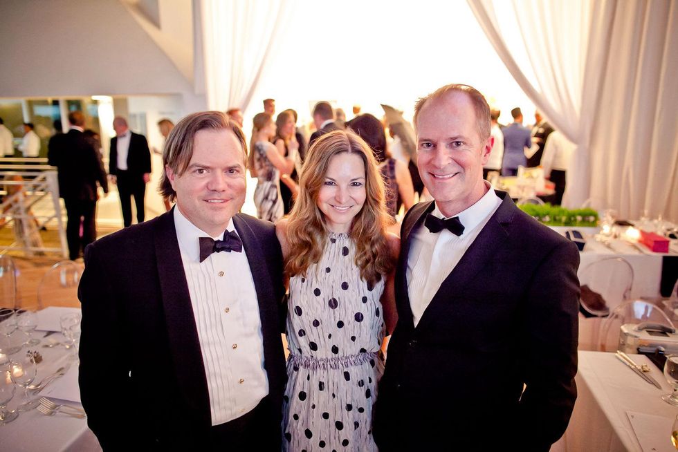 12 Barry Young, from left, Elisabeth McCabe and Shannon Hall.