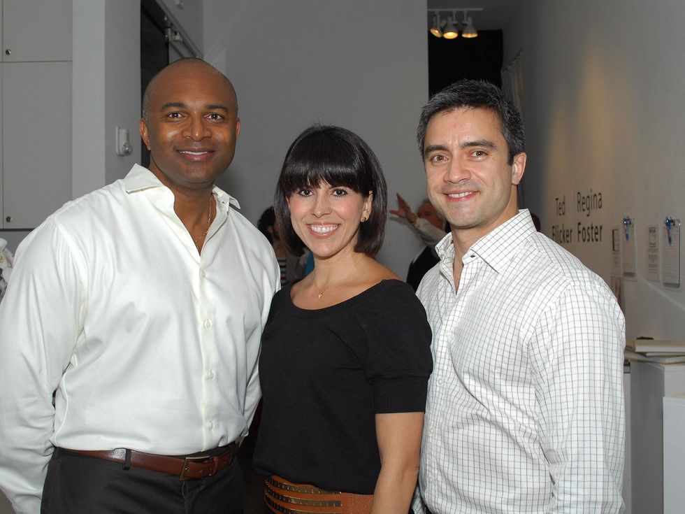 12 Bering Omega Art For Hope Art Auction at Wade Wilson Houston May 2013 Dwayne Jenkins, Fernando Arambaro and Sarah Arambaro